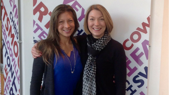 Southampton Personal Trainer Gen Preece with BBC Radio Solent's Katie Martin Boot Camp