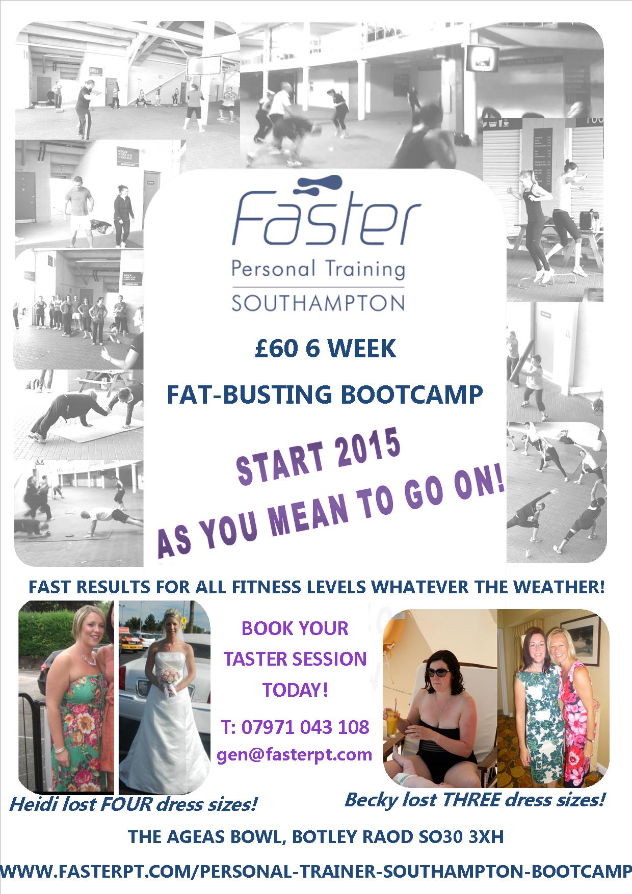 Faster boot camp southampton