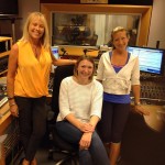 Southampton Personal Trainer Gen Preece with BBC Solent's Katie Martin and Wendy Lawrence