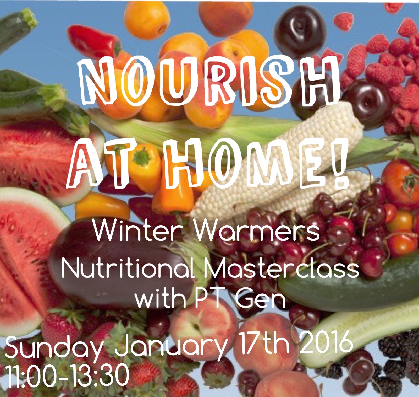Nourish at Home: Winter Warmers Workshop!
