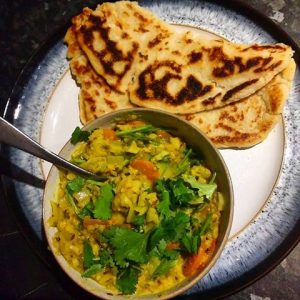 Gluten free curry and naan: Southampton personal trainer Gen Preece boot camp